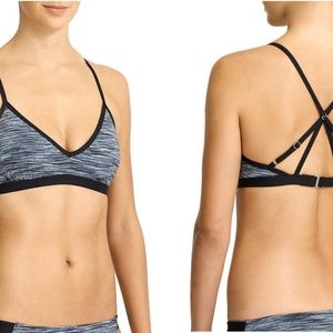 Athleta Paddleout Space Dye Strappy Bikini Top S